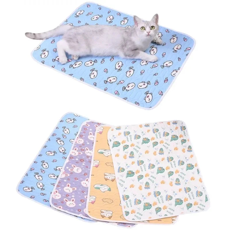 Tapis rafraîchissant d'été en latex pour chat