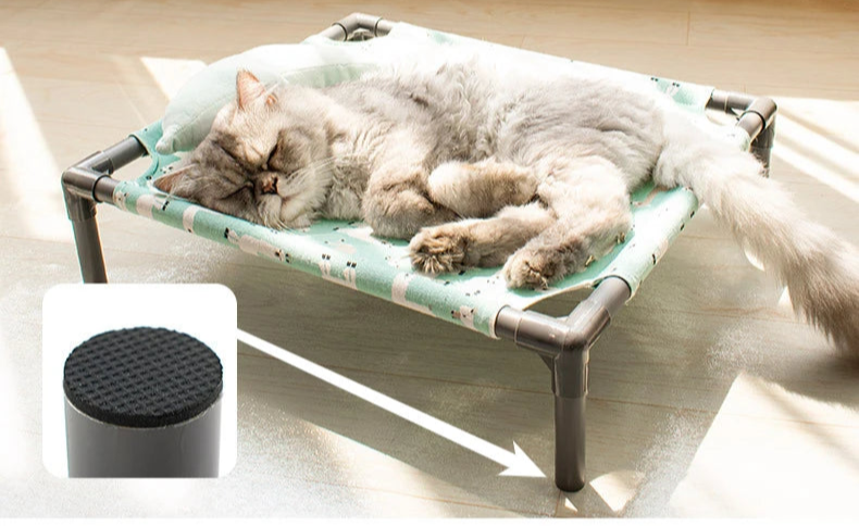 Lit Hamac d'été sur pied pour chat