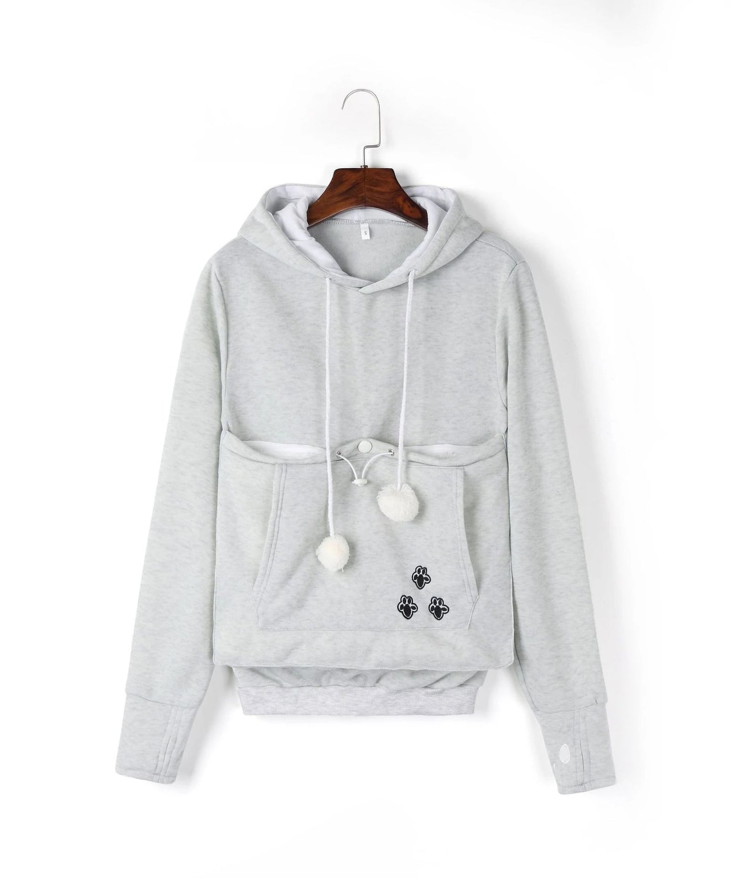 Sweat capuche porte chat nomade