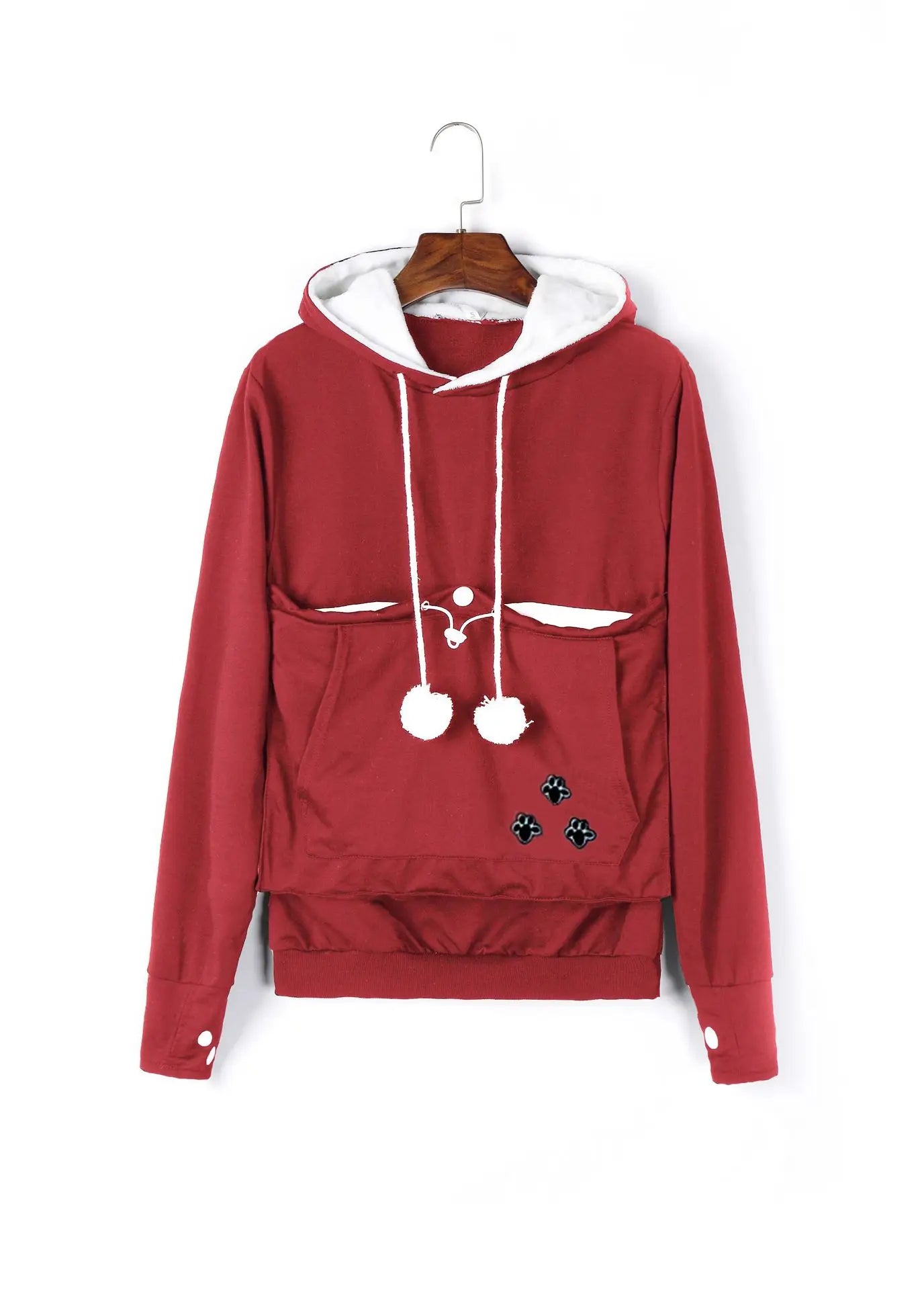 Sweat capuche porte chat nomade