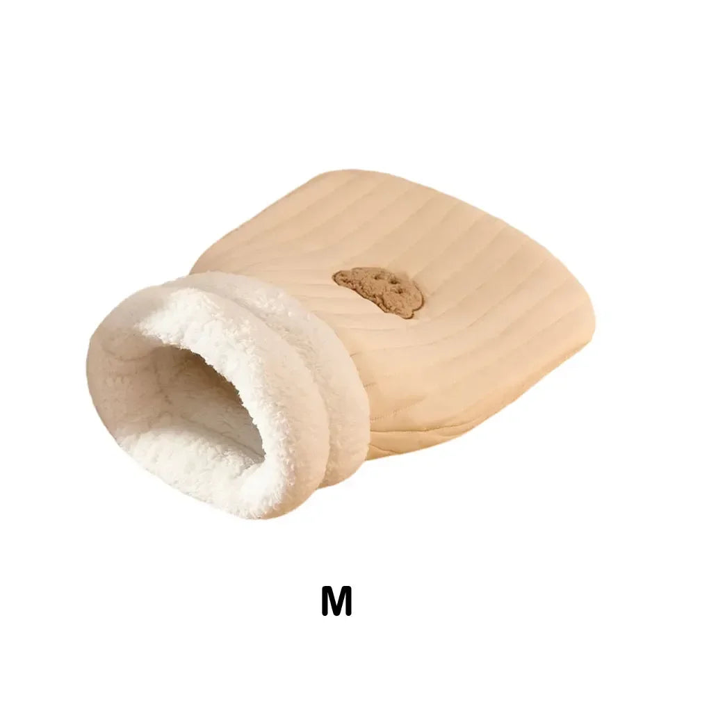sac de couchage nid douillet pour chat nomade