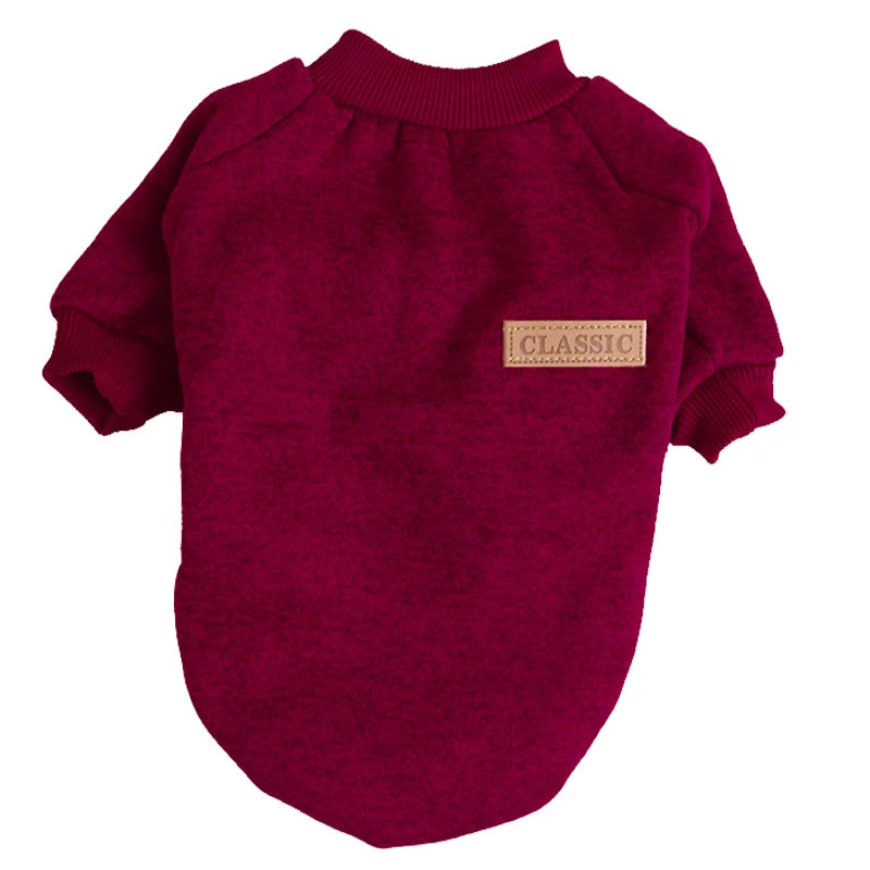 Pull ultra doux Wine red