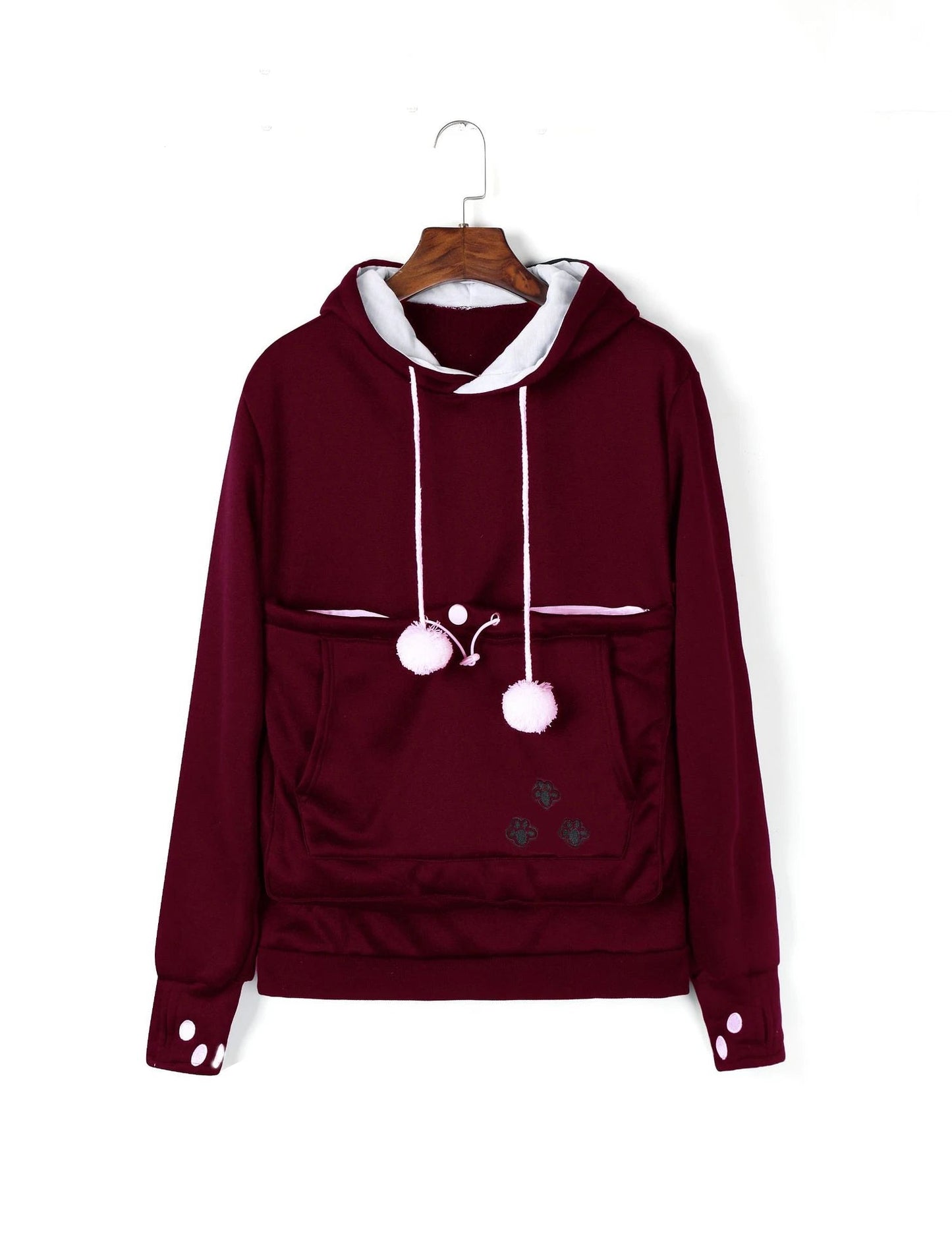 Sweat capuche porte chat nomade