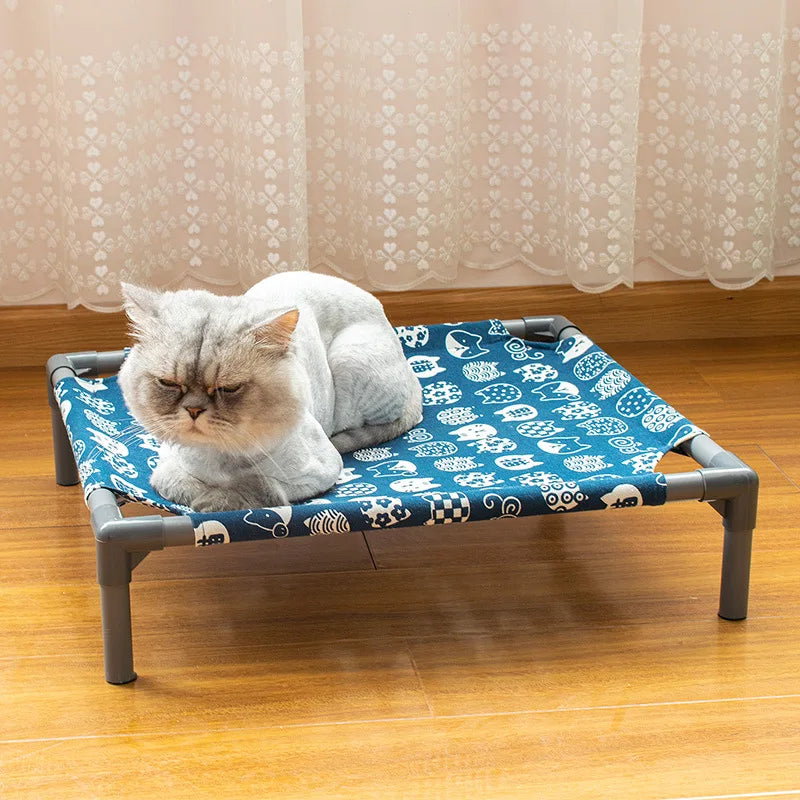 Lit Hamac d'été sur pied pour chat