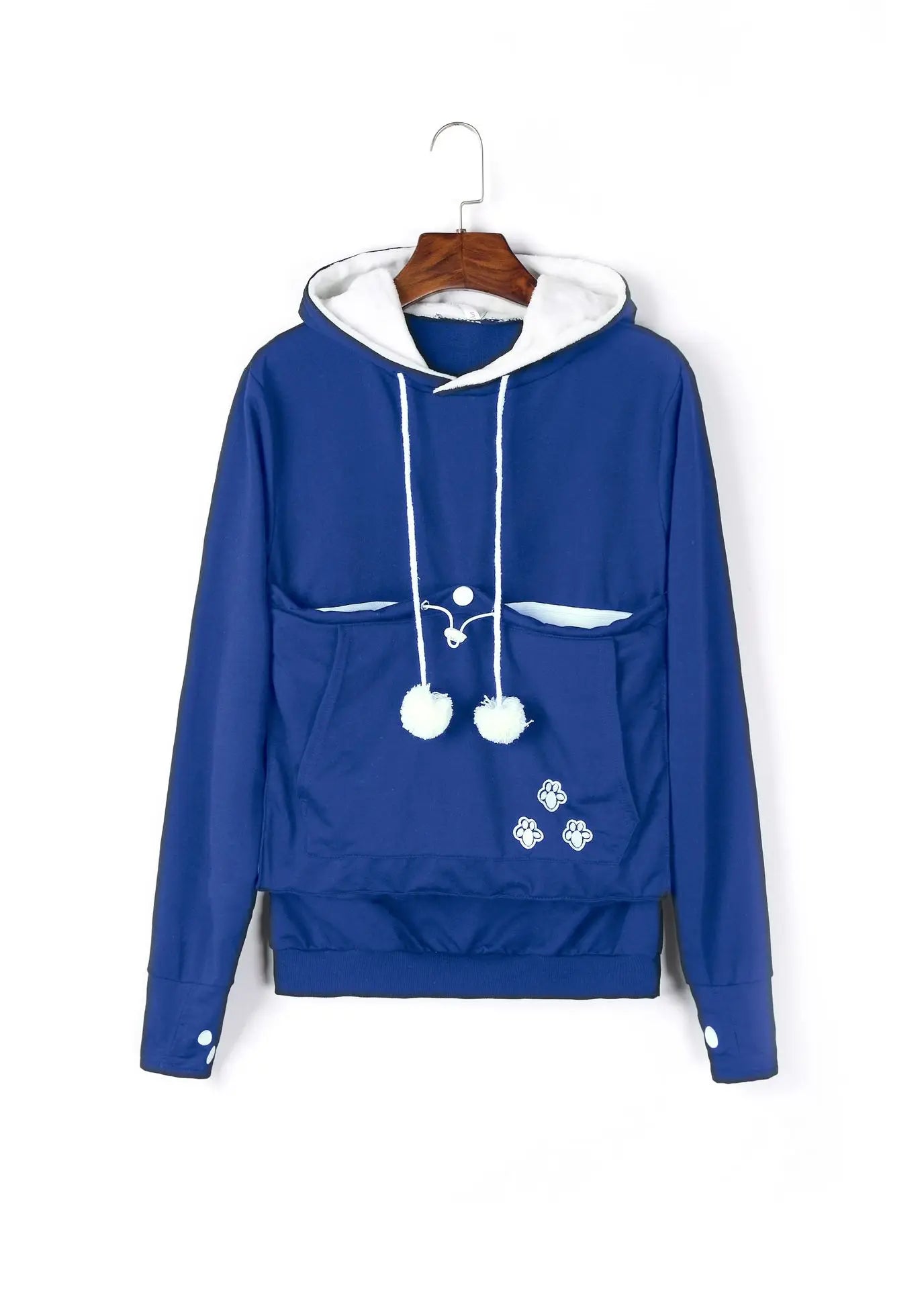 Sweat capuche porte chat nomade