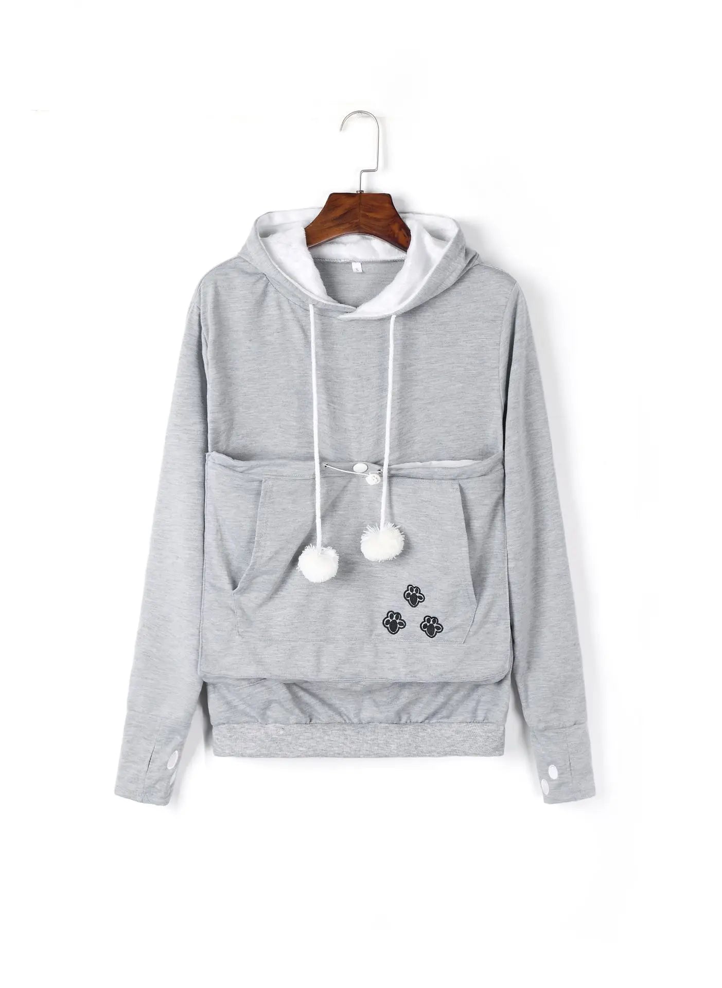 Sweat capuche porte chat nomade
