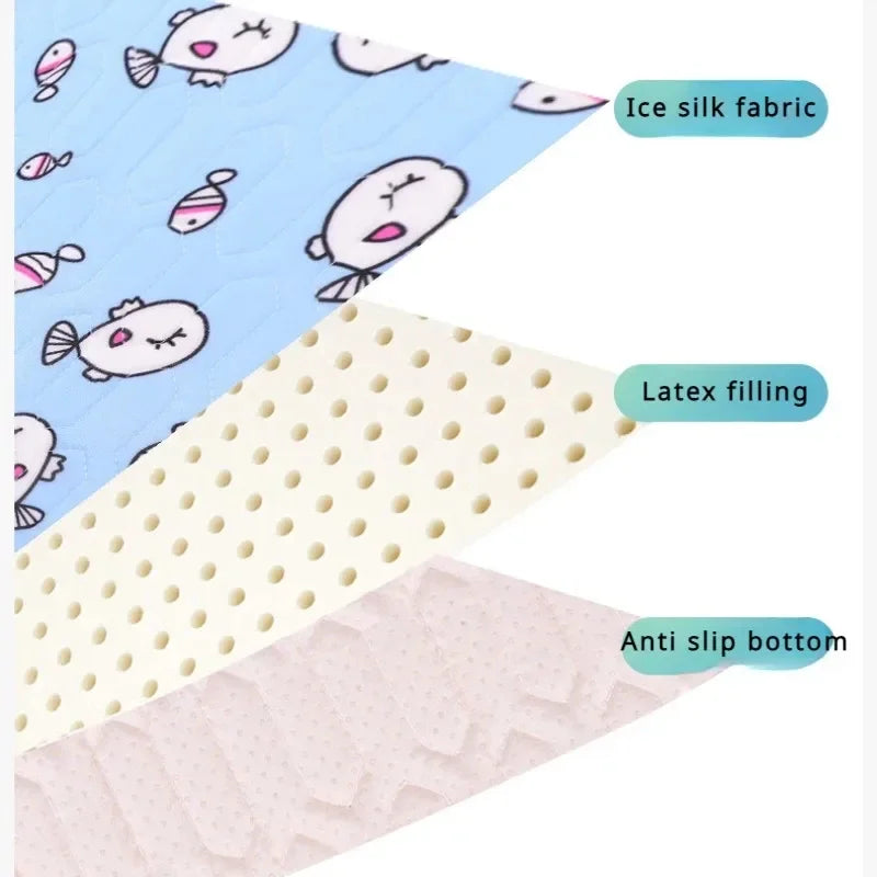 Tapis rafraîchissant d'été en latex pour chat