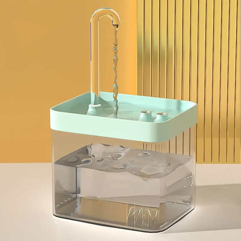 Fontaine à eau filtrante silencieuse pour chat