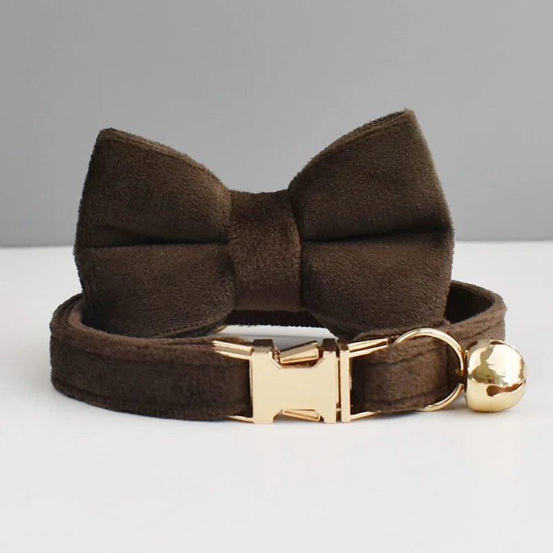 Collier personnalisable avec noeud bow tie collar