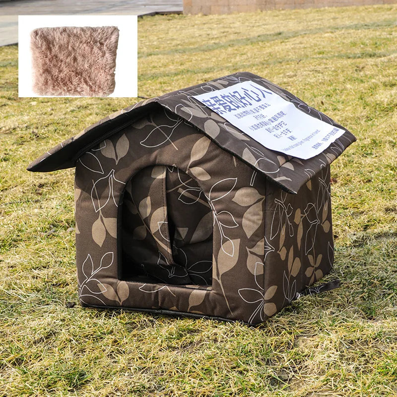 Maison imperméable camouflage Brown