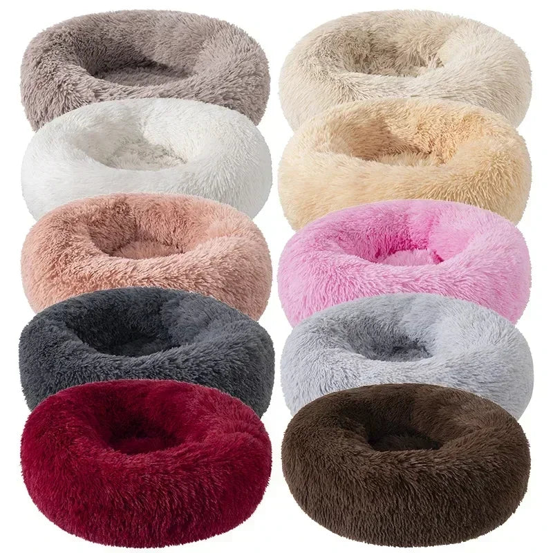 Coussin/lit rond moelleux