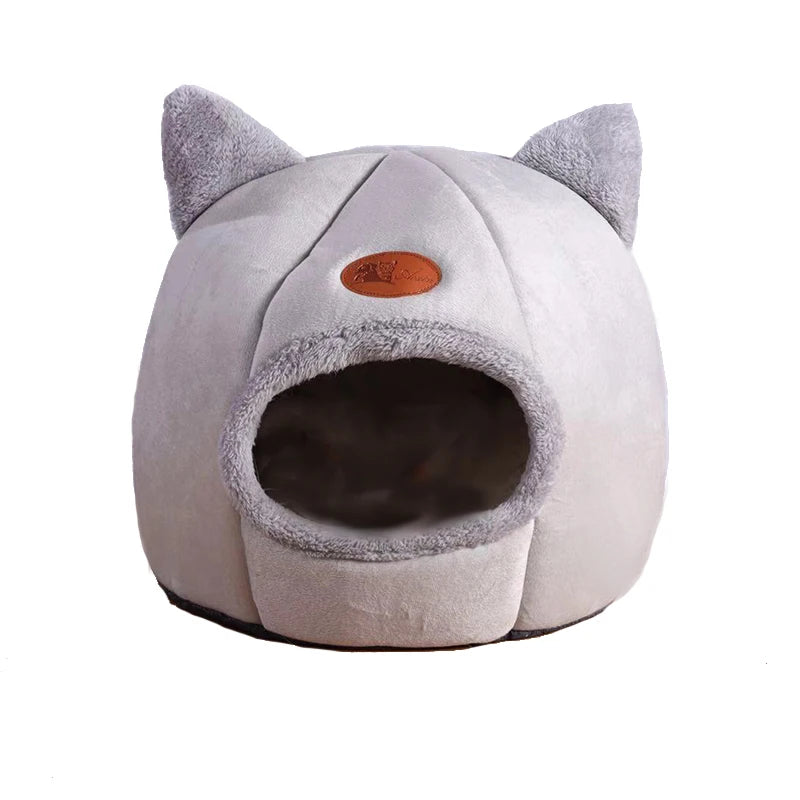 Niche cocon tête de chat Light Grey