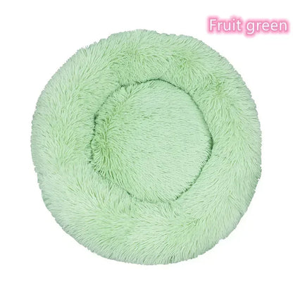 Coussin/lit rond moelleux Fruit Green