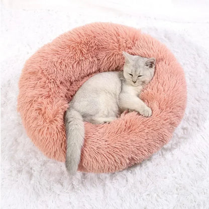 Coussin/lit rond moelleux