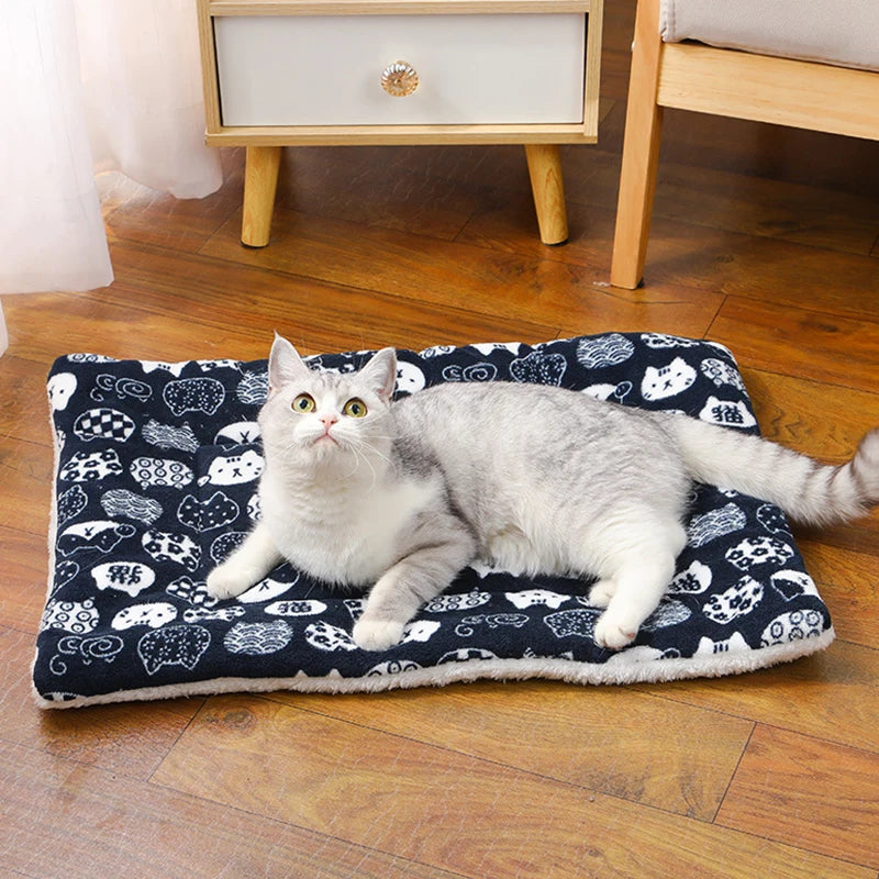 Tapis moelleux en maille polaire