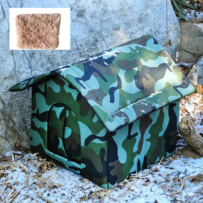 Maison imperméable camouflage Green