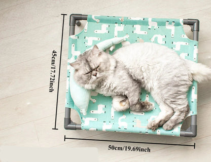 Lit Hamac d'été sur pied pour chat