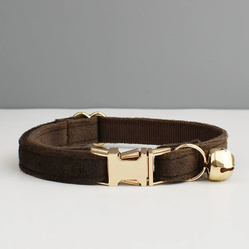 Collier personnalisable cat collar(velvet11)