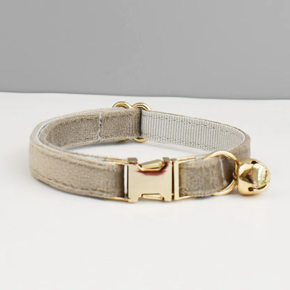 Collier personnalisable cat collar(velvet12)