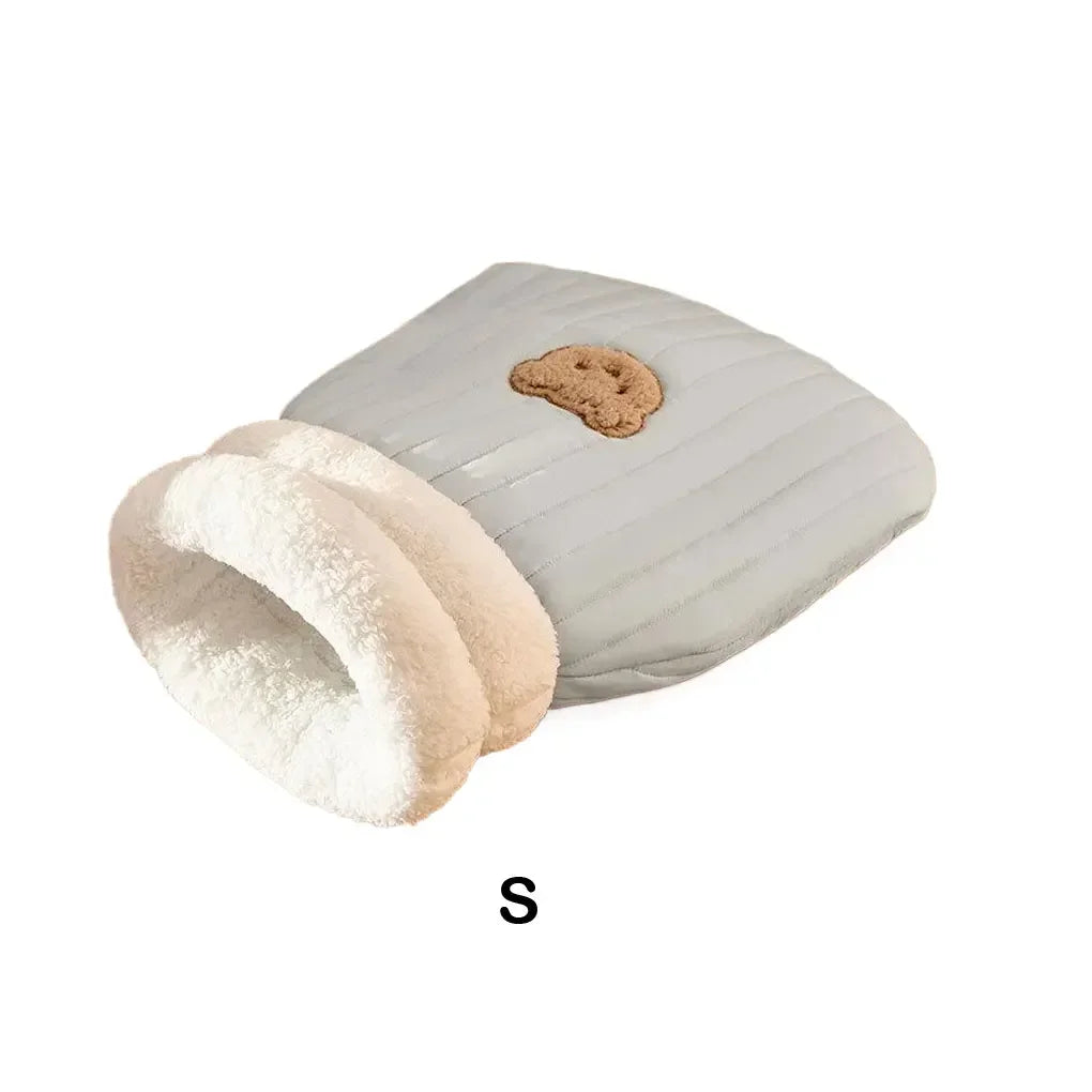 sac de couchage nid douillet pour chat nomade