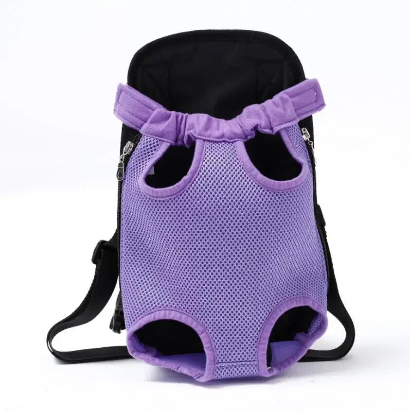 Sac à dos en maille Purple Grid