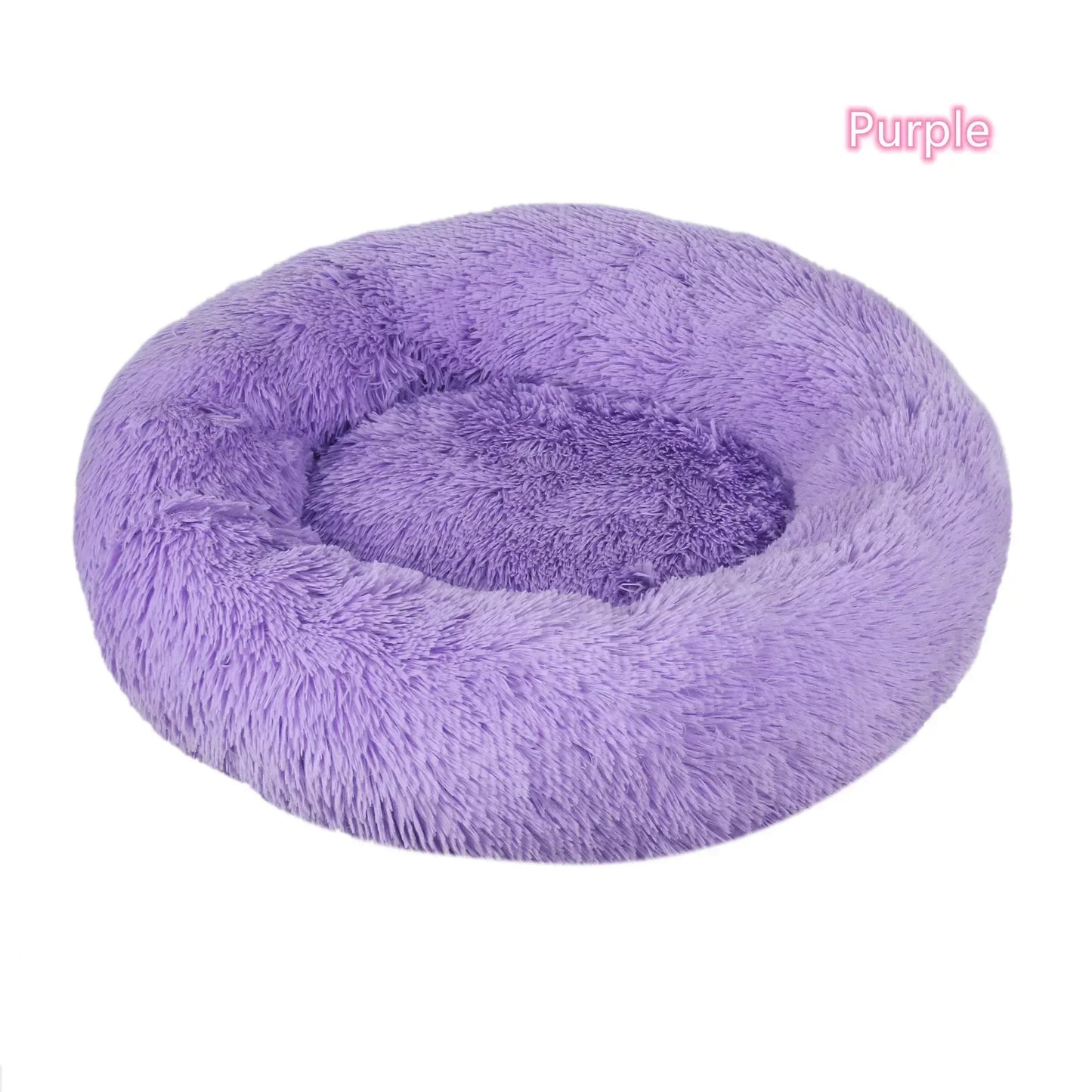 Coussin/lit rond moelleux Purple