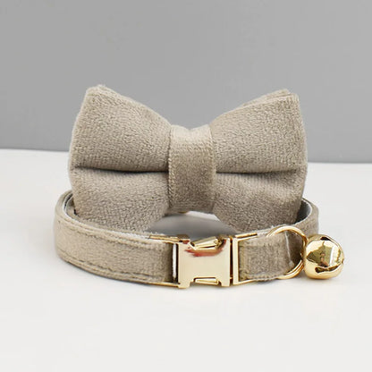 Collier personnalisable avec noeud bow tie collar 1