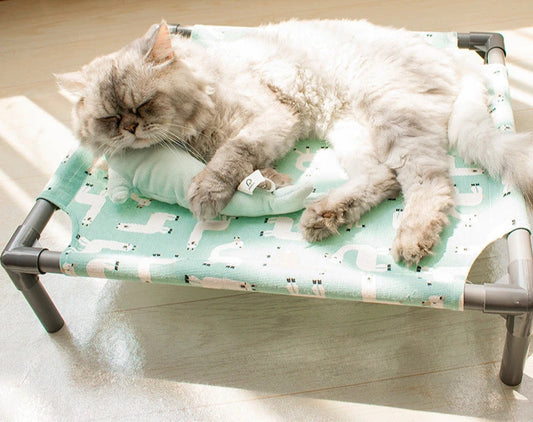 Lit Hamac d'été sur pied pour chat